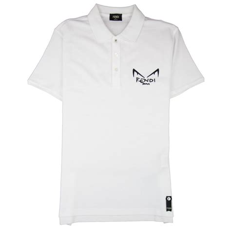 fendi polo tshirt|Fendi polo shirt sale.